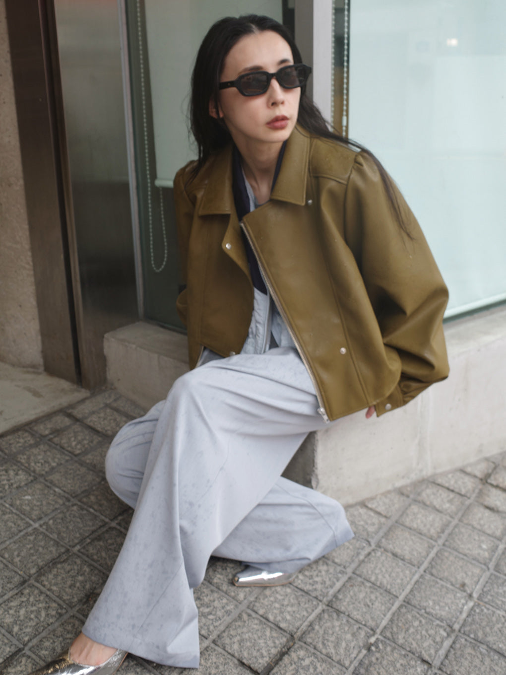 LADY GATHER RIDERS JACKET