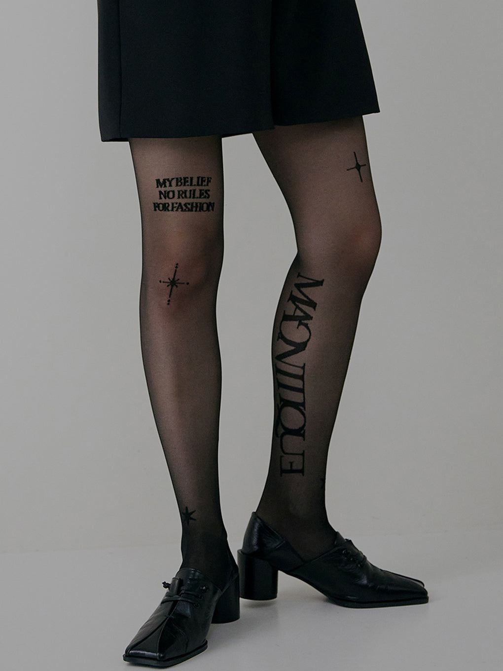 Tabio×Ameri MAGNITIQUE TATOO TIGHTS
