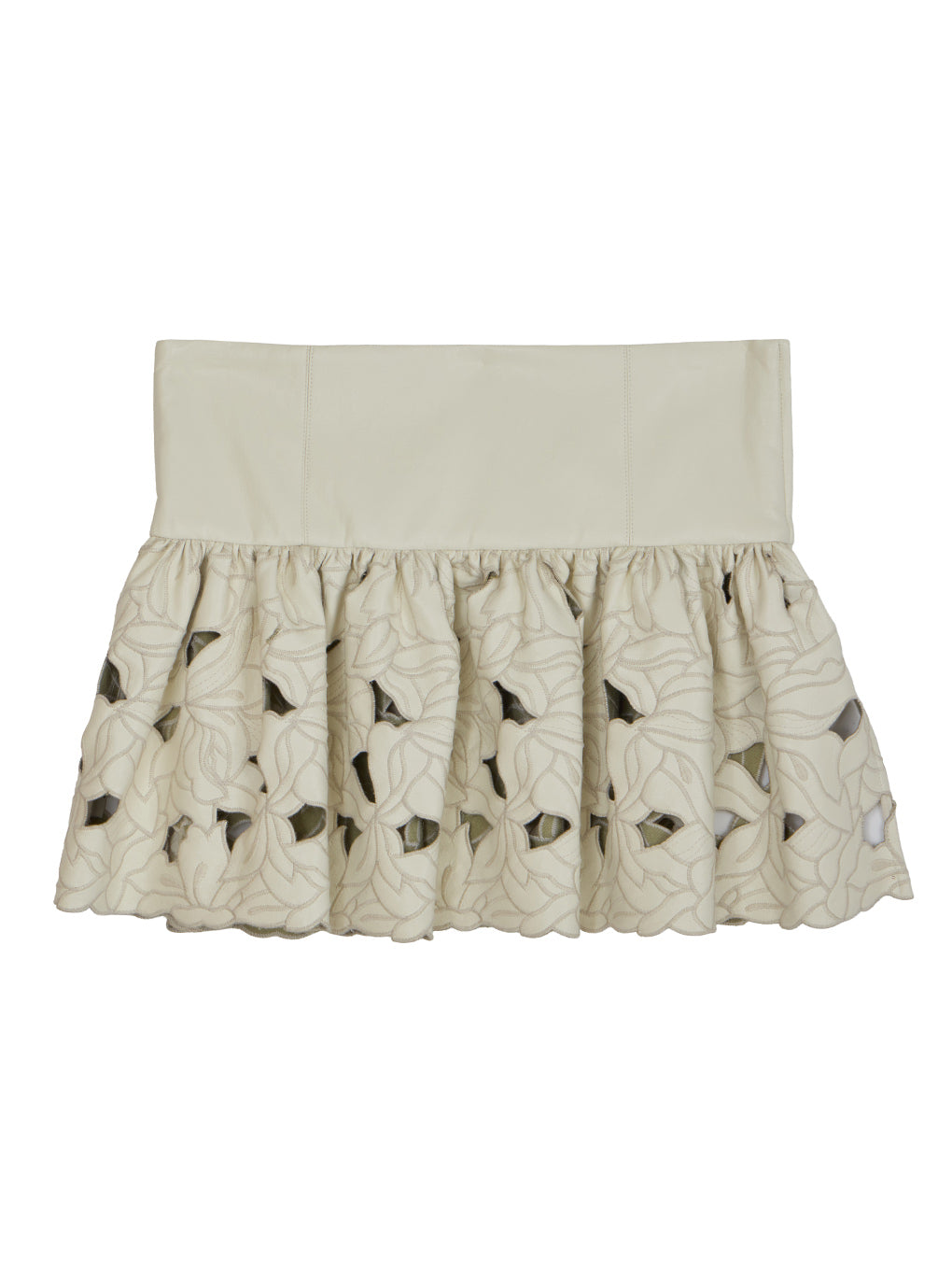 UND LACE CUTWORK CORSET TOP