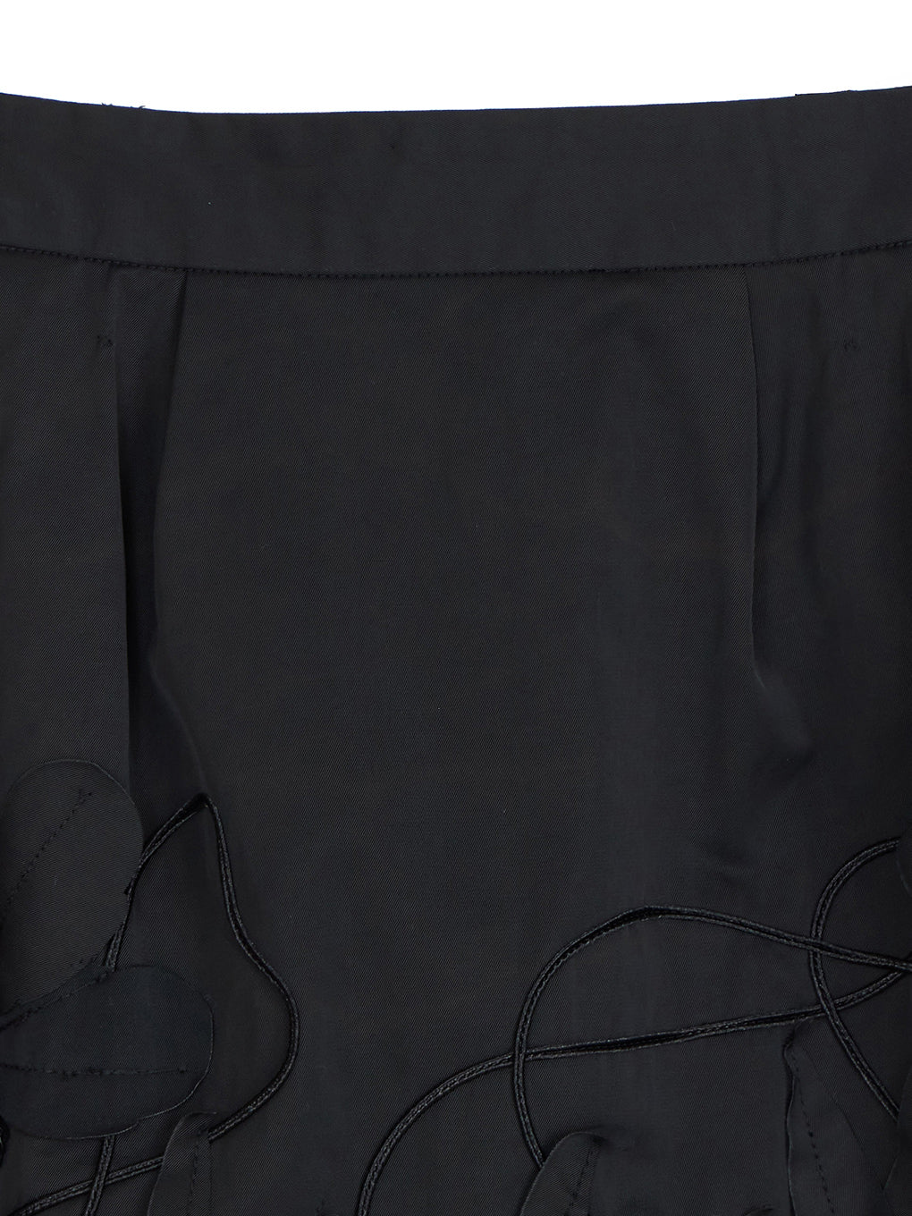 UND FLOUR MOTIF MINI SKIRT