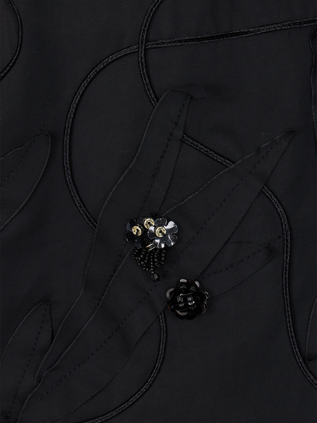 UND FLOUR MOTIF MINI SKIRT