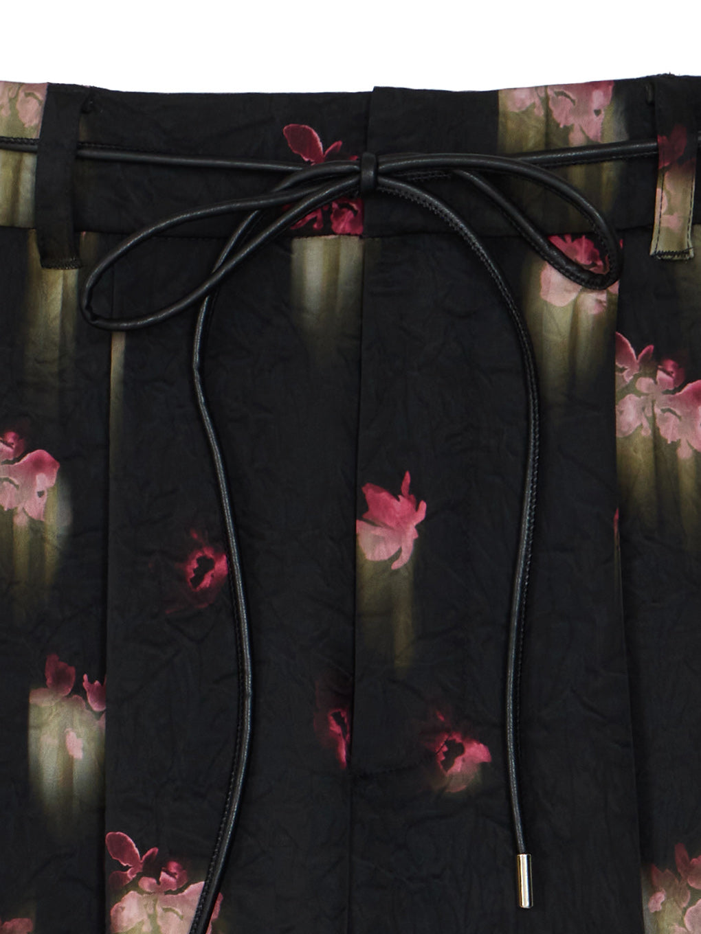 CLARA SATIN TUCK PANTS