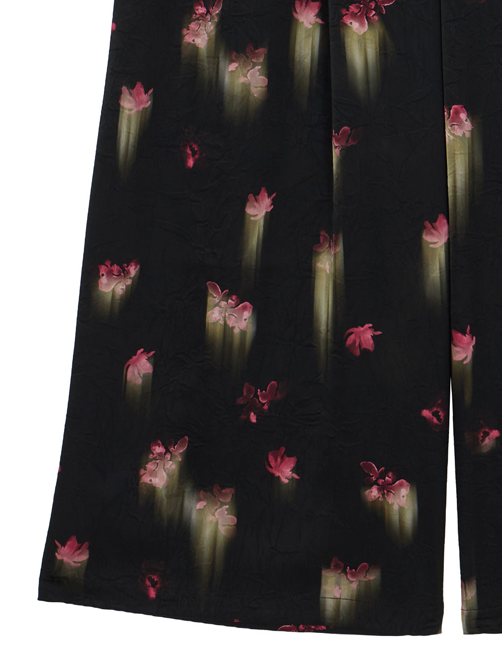 CLARA SATIN TUCK PANTS