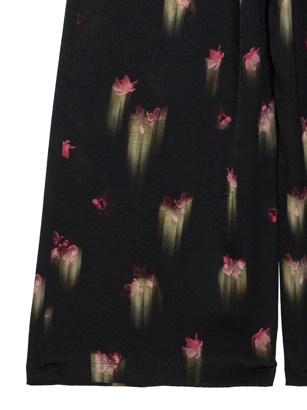 CLARA SATIN TUCK PANTS