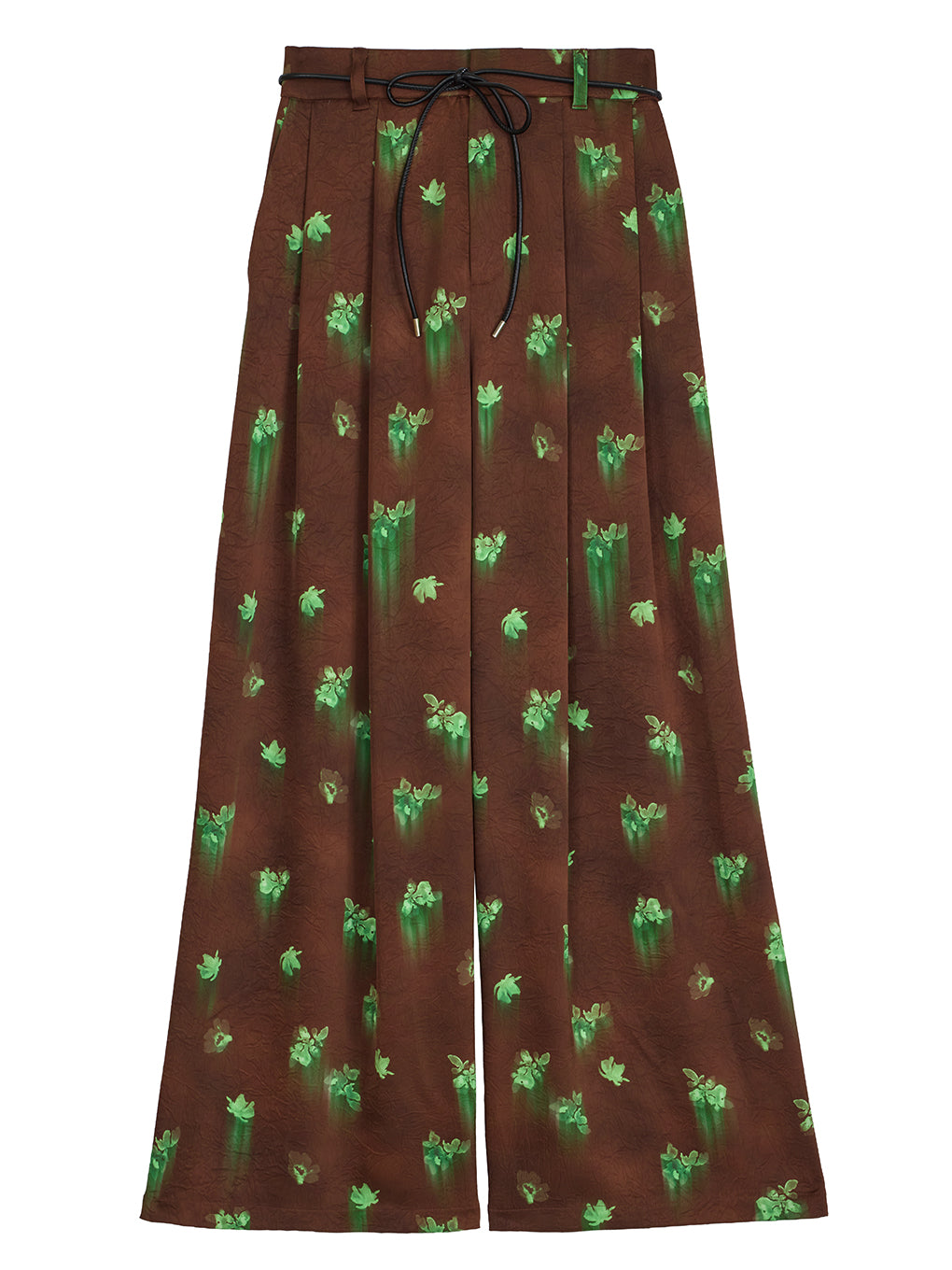 CLARA SATIN TUCK PANTS