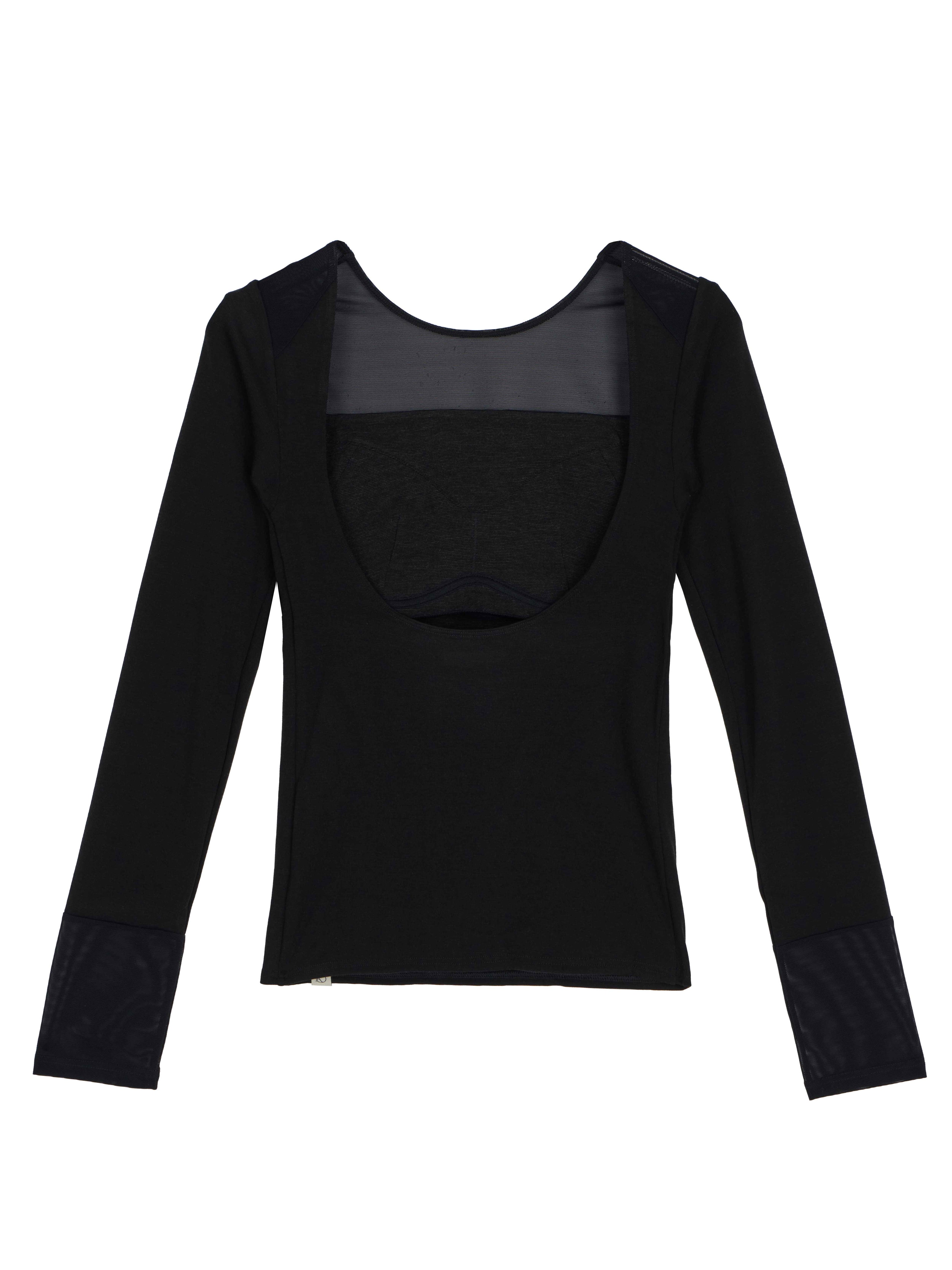 MIZUNO×Ameri SHEER DOCKING LONG SLEEVE TOPS