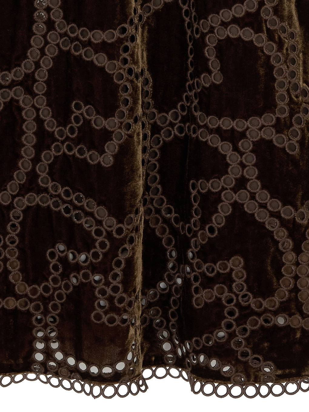 UND HEART EMBROIDERY CAMI DRESS