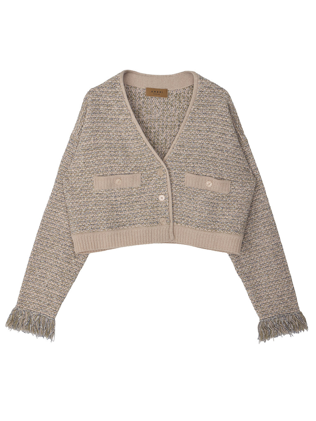 UND TWEED SHORT KNIT CARDIGAN