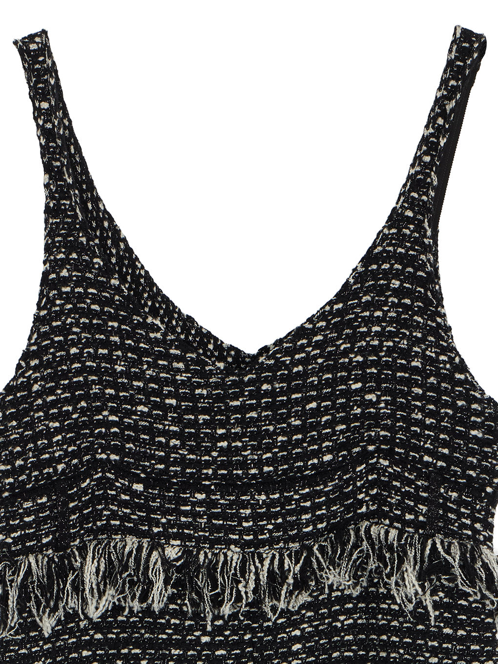 UND TWEED JUMPER SKIRT KNIT DRESS