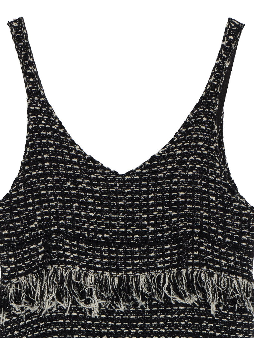 UND TWEED JUMPER SKIRT KNIT DRESS