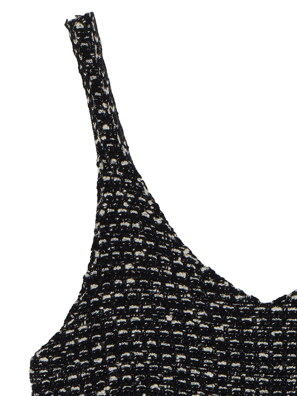 UND TWEED JUMPER SKIRT KNIT DRESS