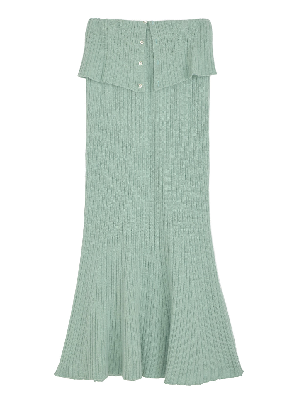 UND RACCOON BLEND KNIT SKIRT