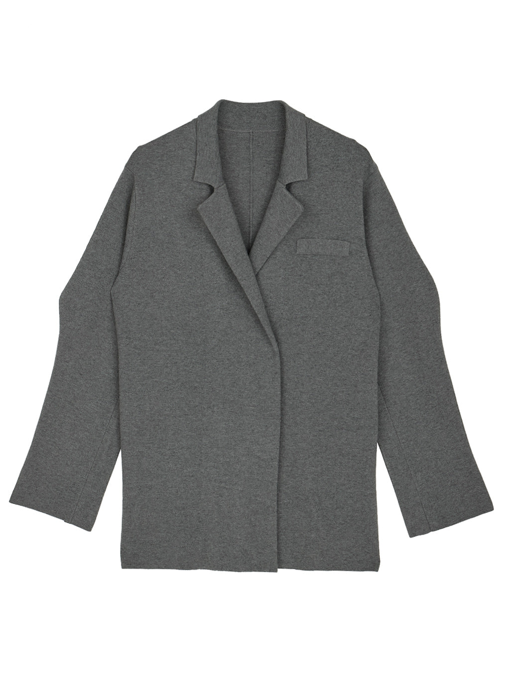 UND JACKET WINDING SKIRT KNIT SET DRESS