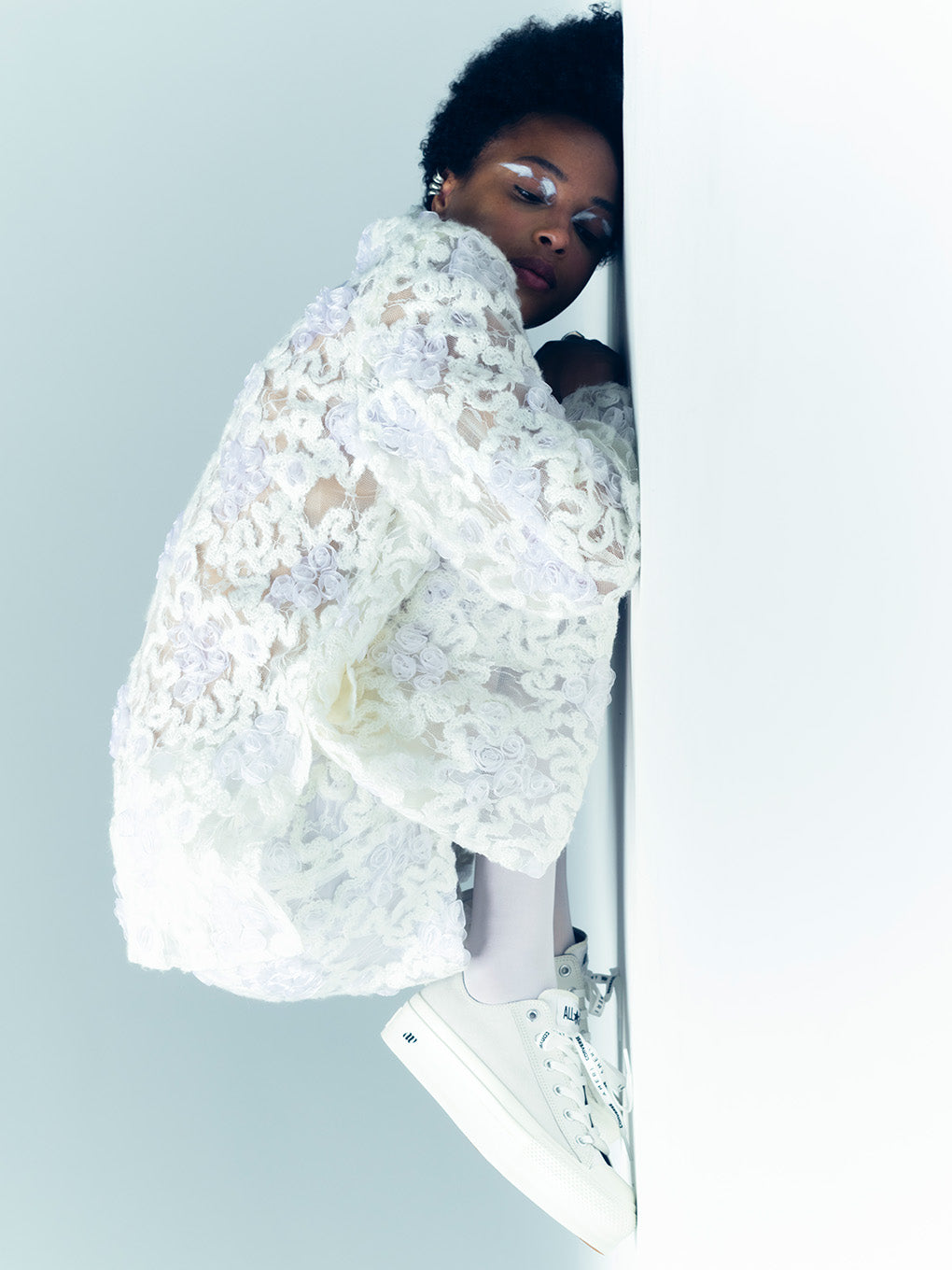 CONVERSE×AMERI ALL STAR LIFTED OX WH