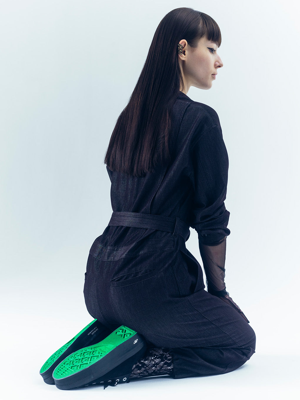 CONVERSE×AMERI ALL STAR LIFTED OX BL