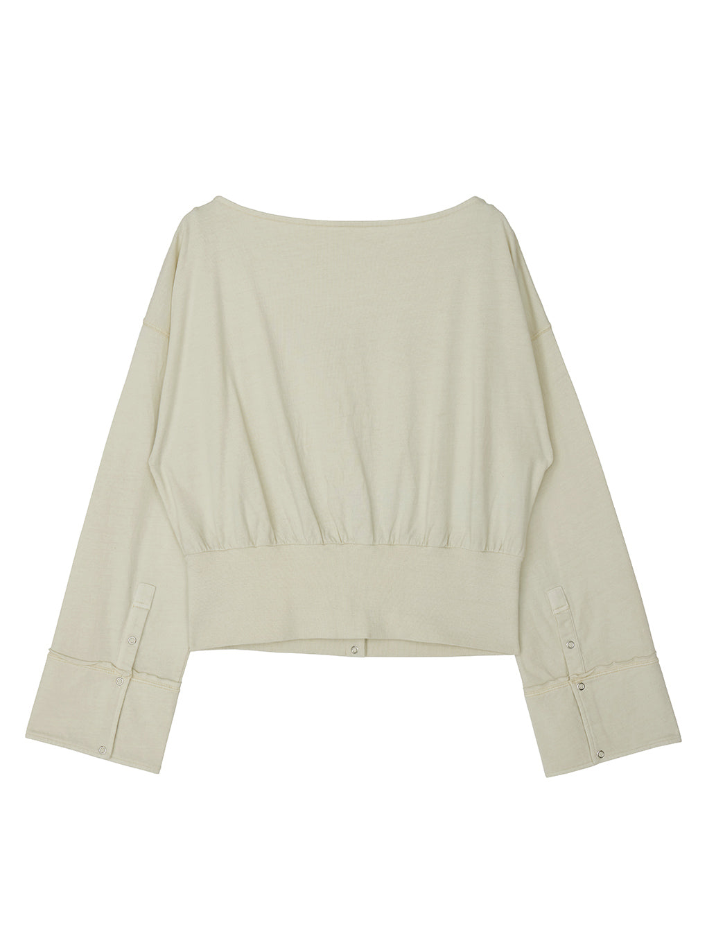UND POWDER PRINT LONG SLEEVE TOP