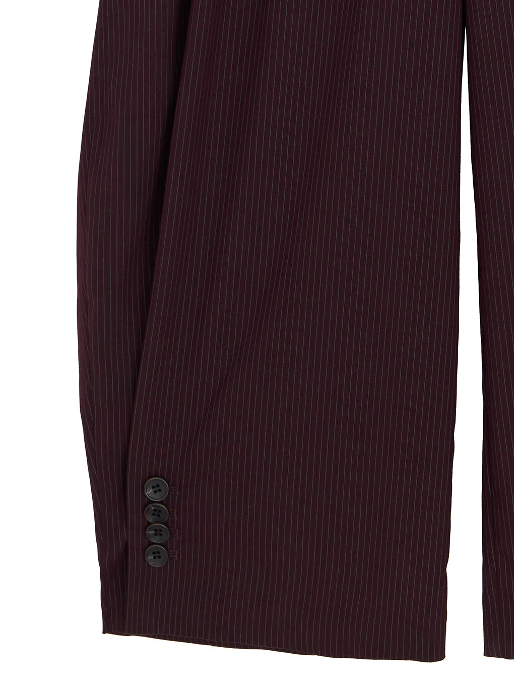UND PINSTRIPE BARREL SILHOUETE PANTS