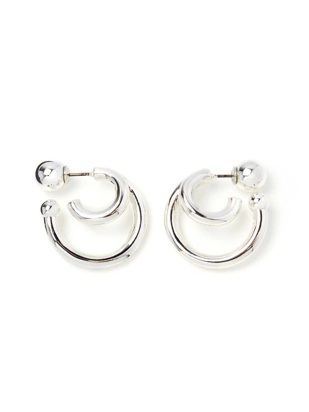 UND NICKEL FREE DOUBLE HOOP PIERCE