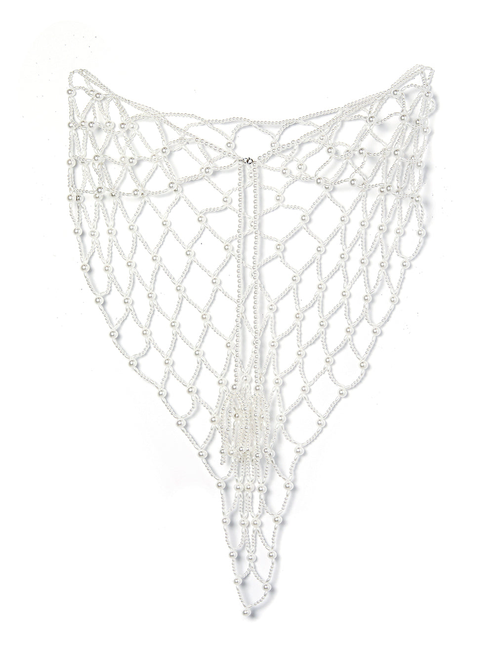 UND TRIANGLE PEARL SCARF