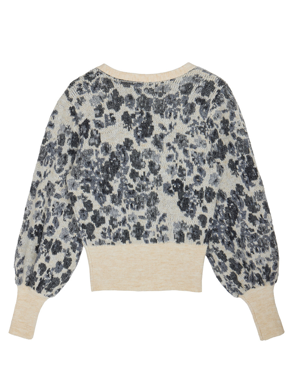 UND JACQUARD FLOWER BUISTIER SET KNIT