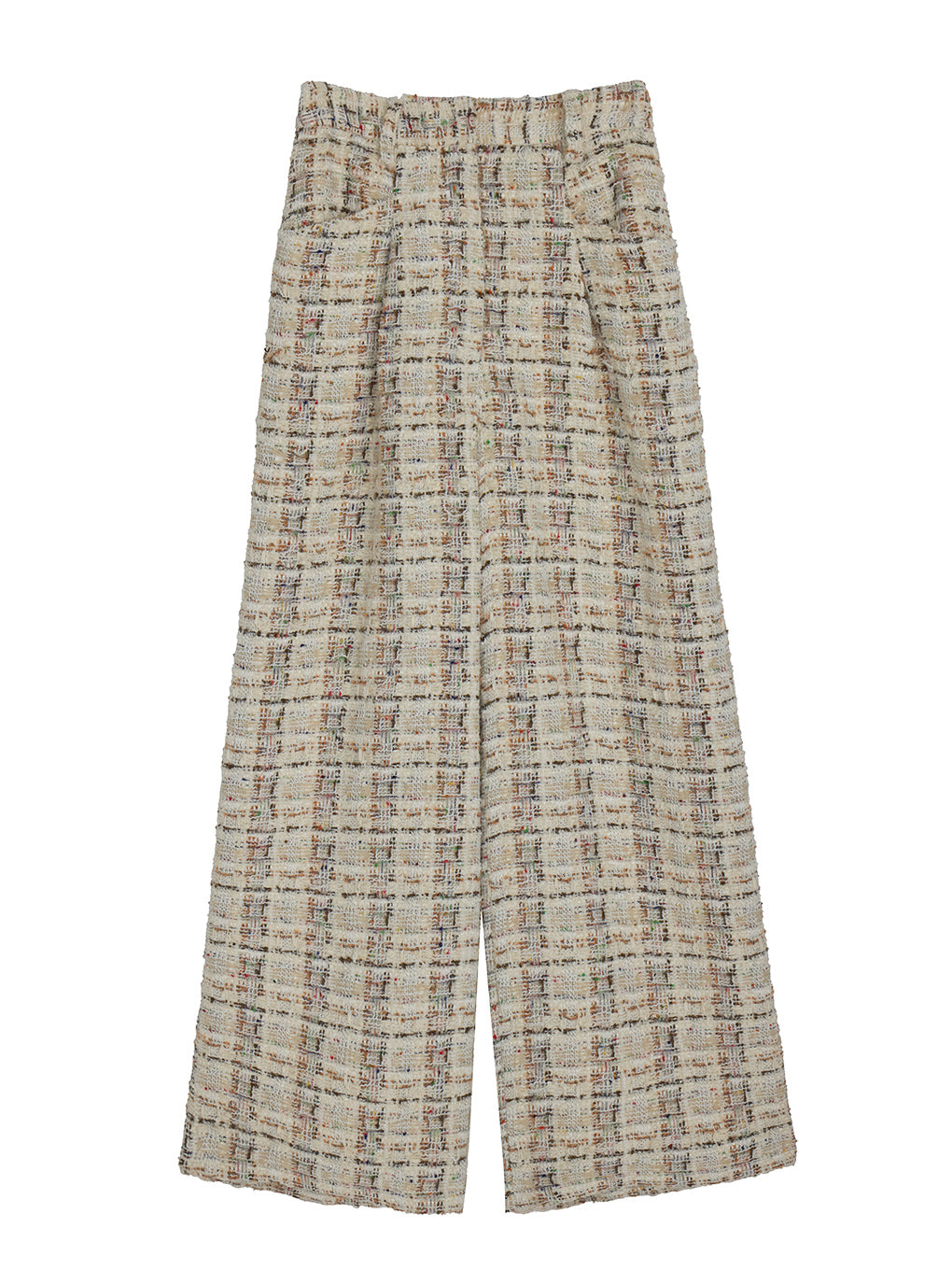 UND TEXTURE TWEED PANTS