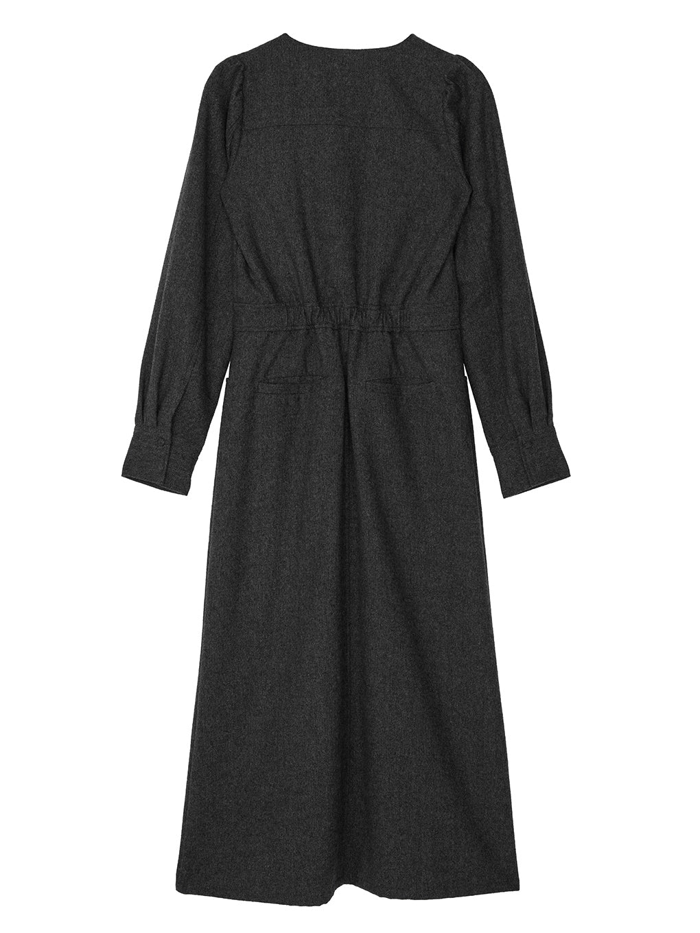 UND MELANGE FLANNEL DRESS
