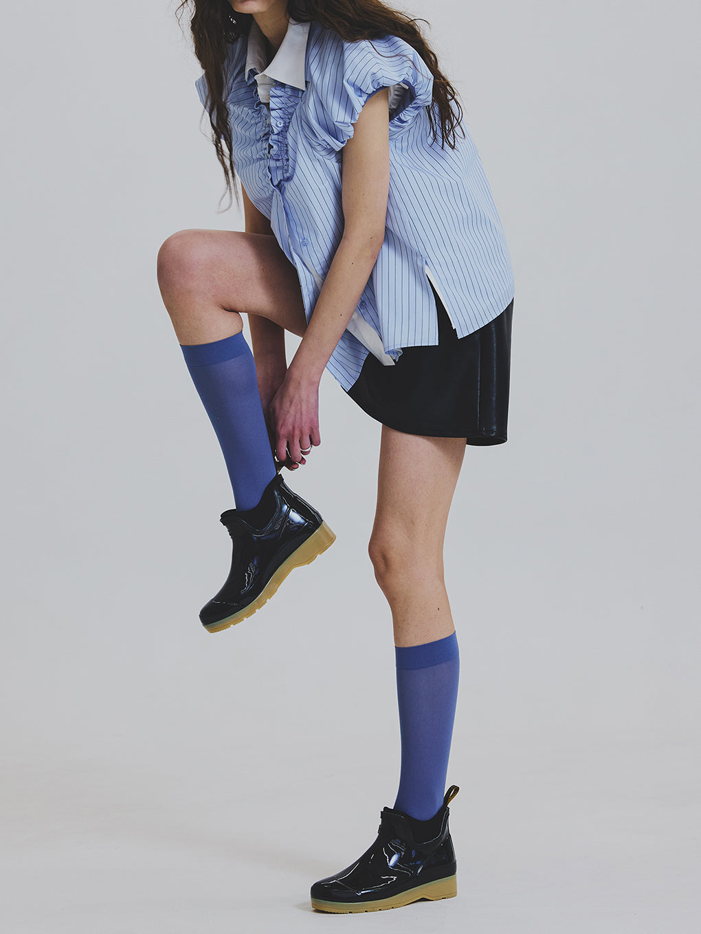 HUNTER×Ameri GLOSS CHELSEA BOOTS