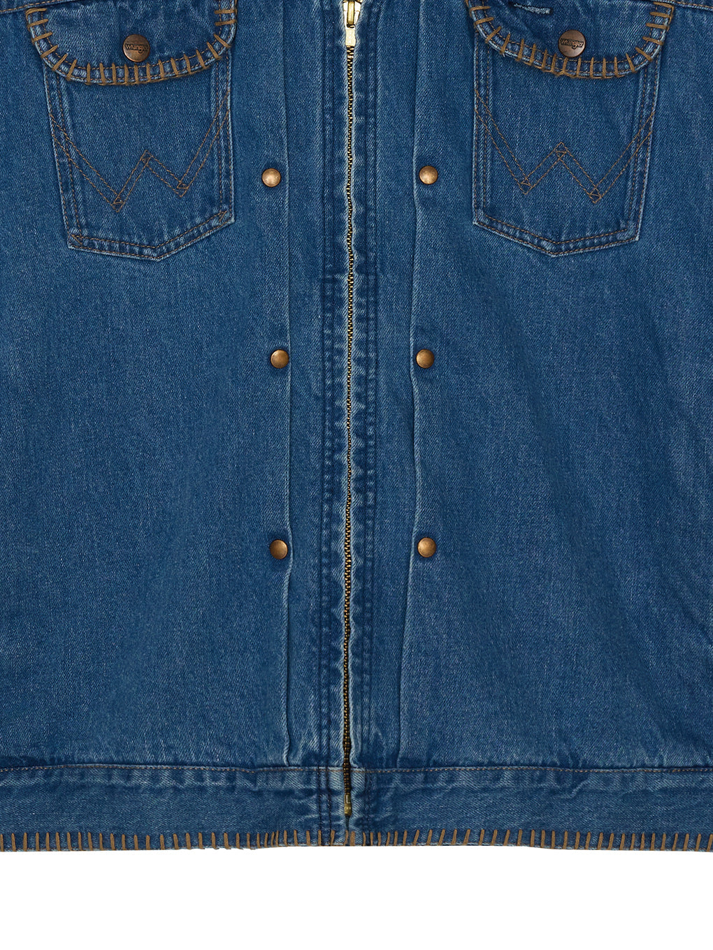 Wrangler×Ameri BLANKET STITCH DENIM JACKET