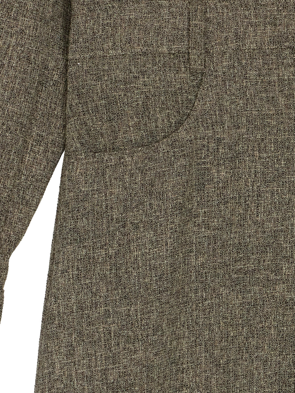 ADORABLE BACK RIBBON TWEED DRESS