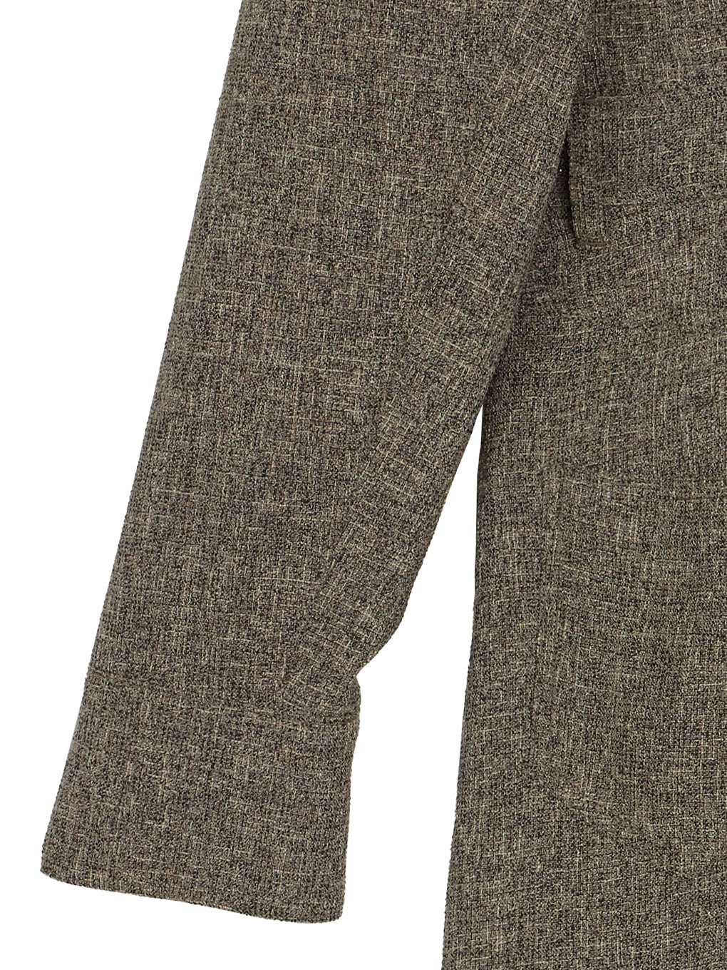 ADORABLE BACK RIBBON TWEED DRESS