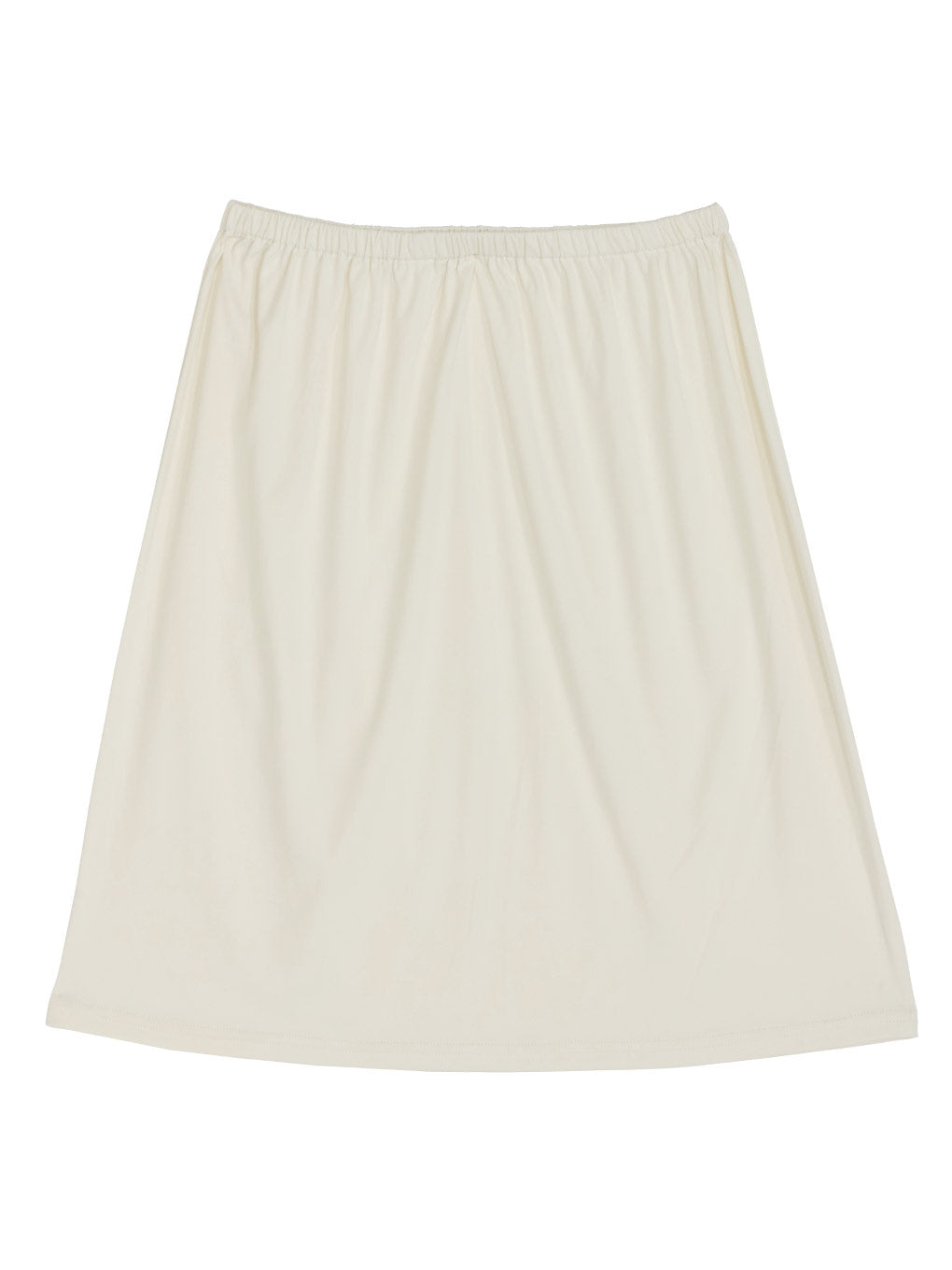 PLEATS CORSET KNIT SKIRT