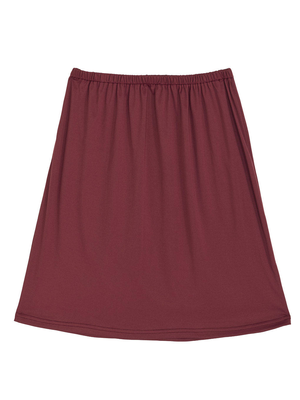 PLEATS CORSET KNIT SKIRT