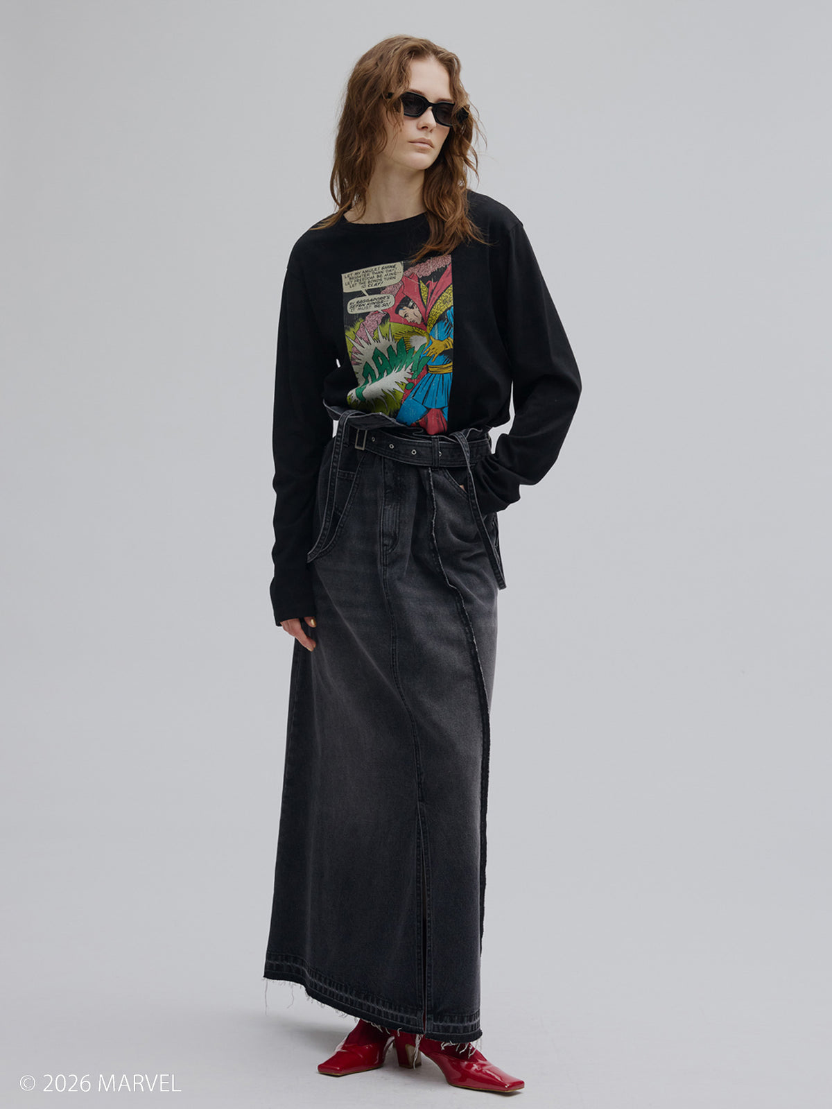 MARVEL COMIC JUST L/S TOP