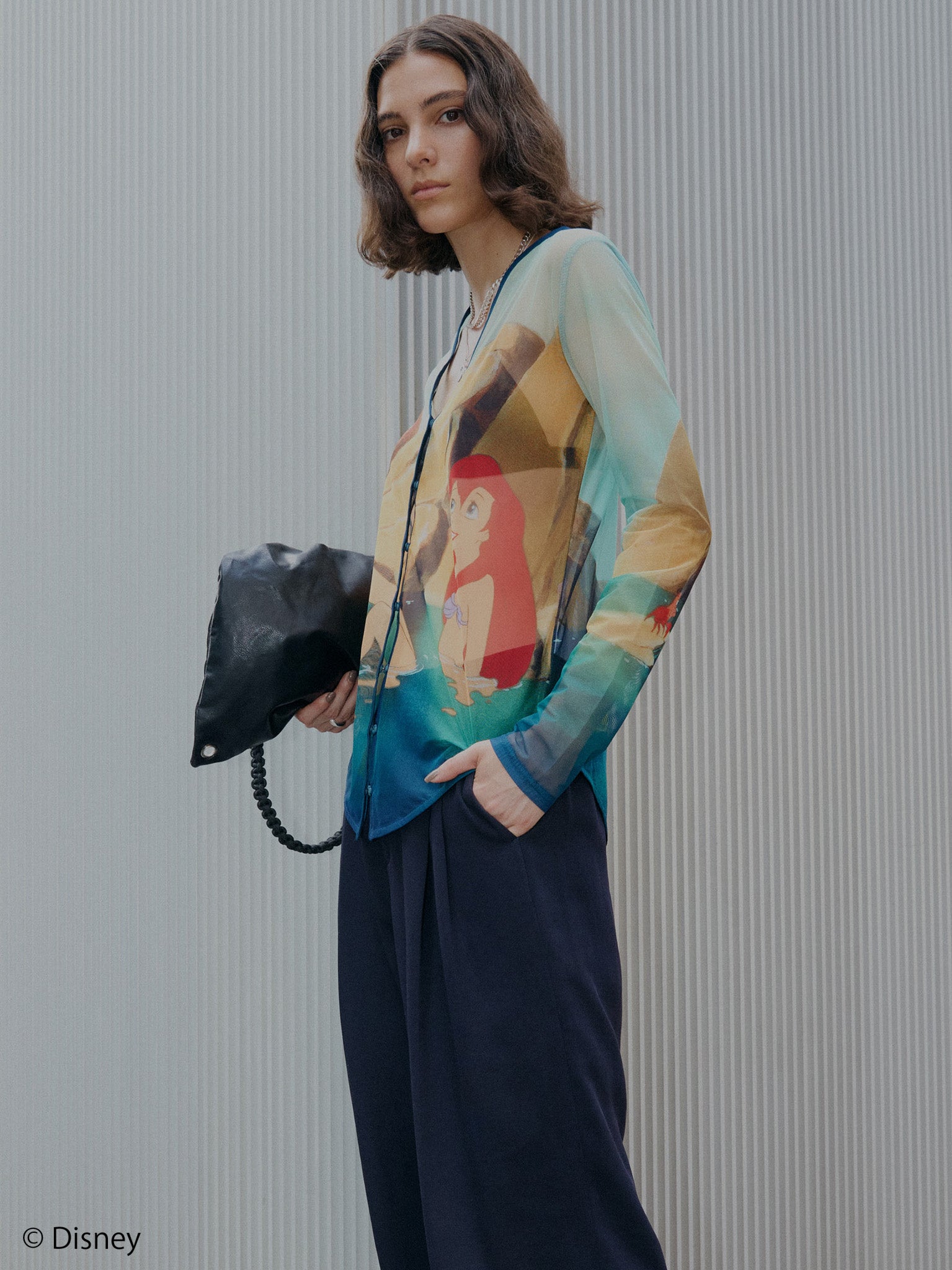 DISNEY/2WAY SHEER CARDIGAN