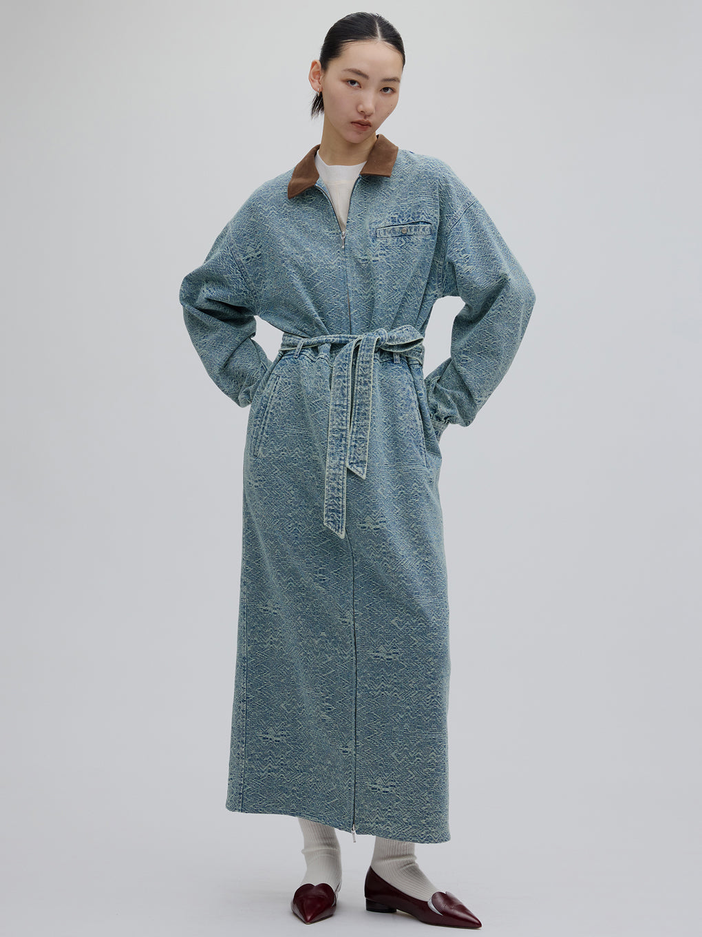 BLOUSON LIKE DENIM DRESS