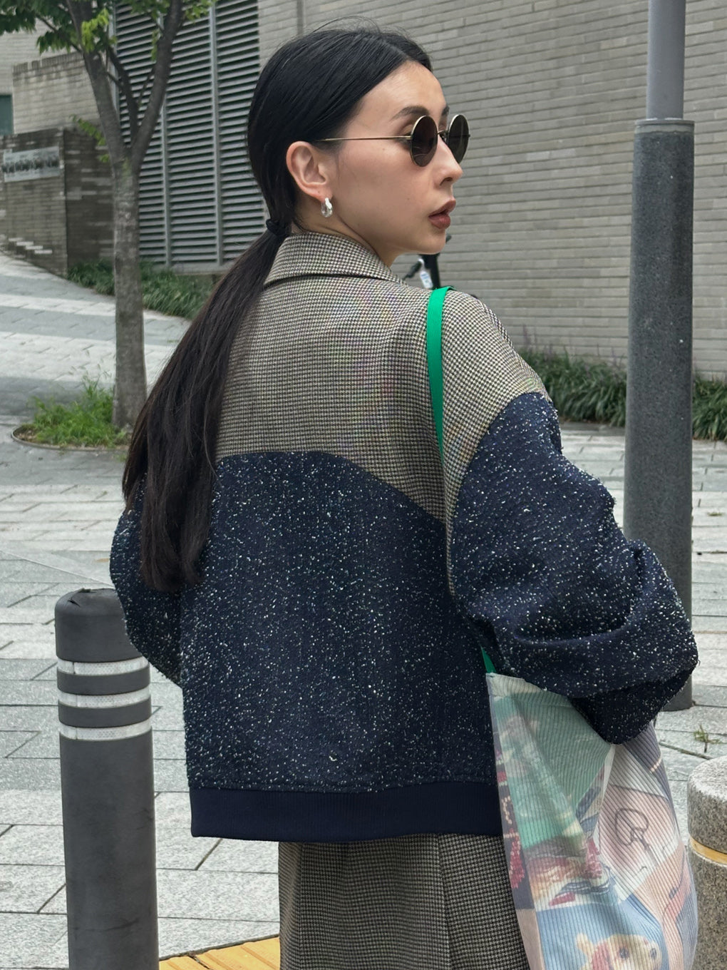 JENNY CURVE DOCKING BLOUSON