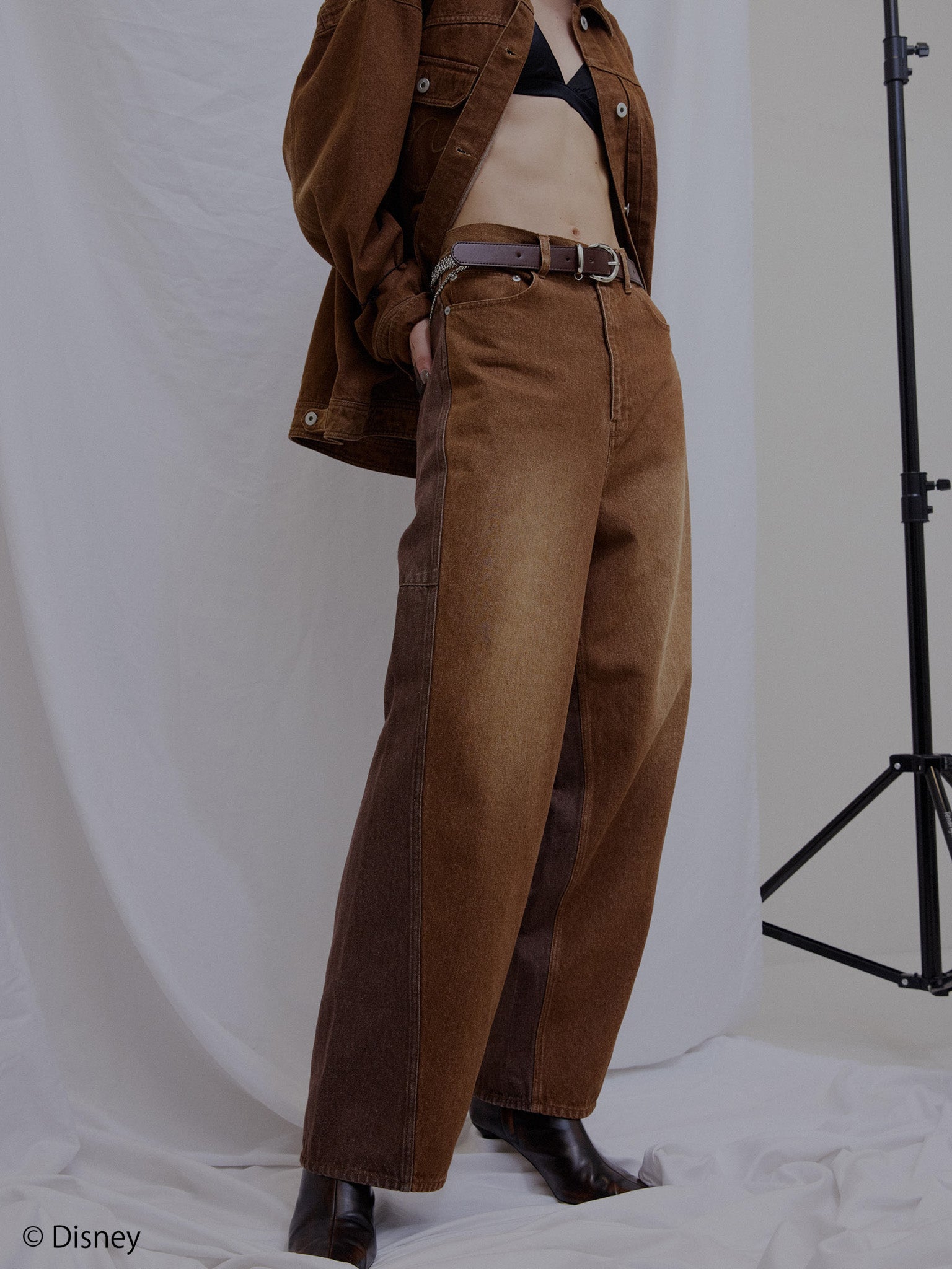 MICKEY DESIGN DENIM PANTS