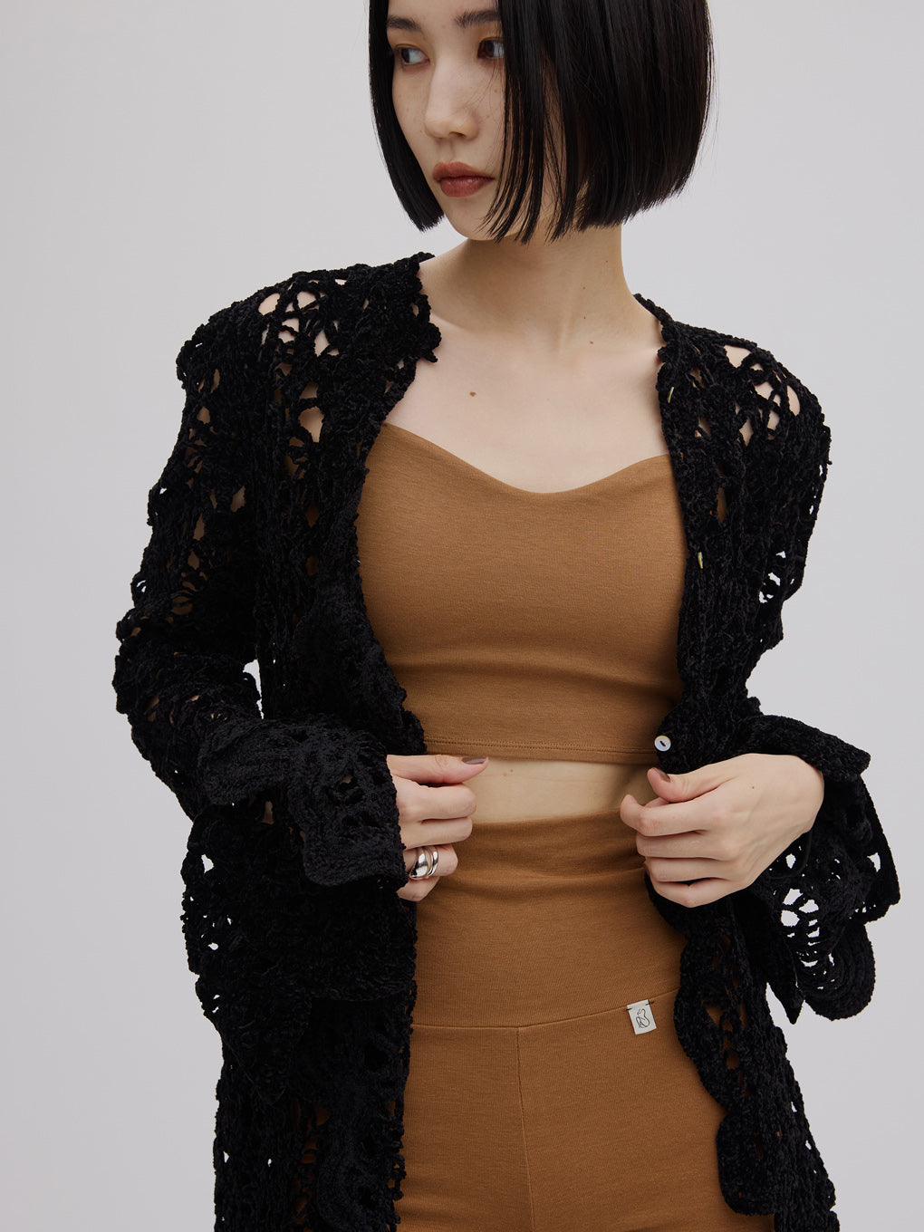 Mizuno×Ameri HIGH WAIST HALF LEGGINGS