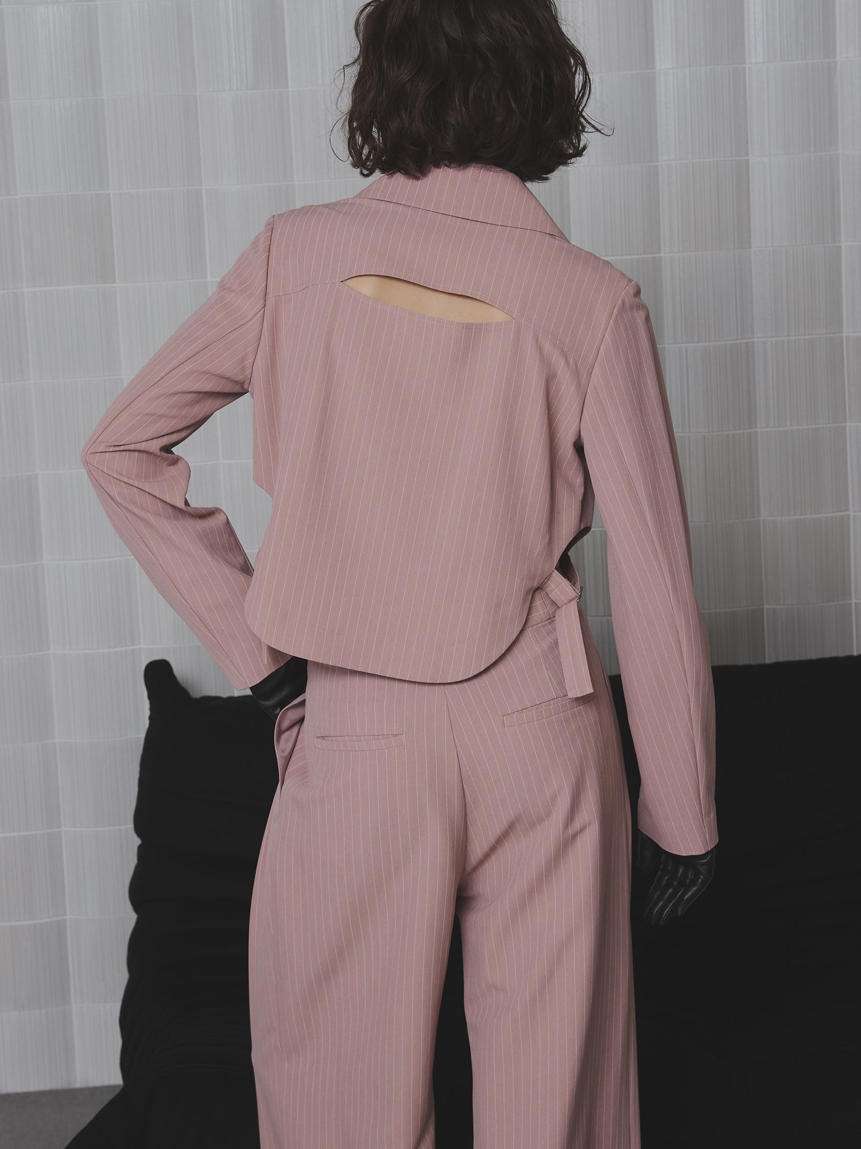 ROUND HEM JACKET SET UP
