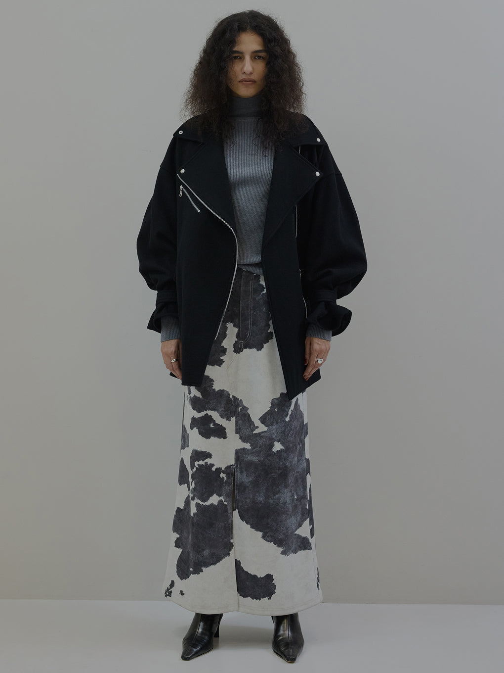 WOOL RIDERS COAT
