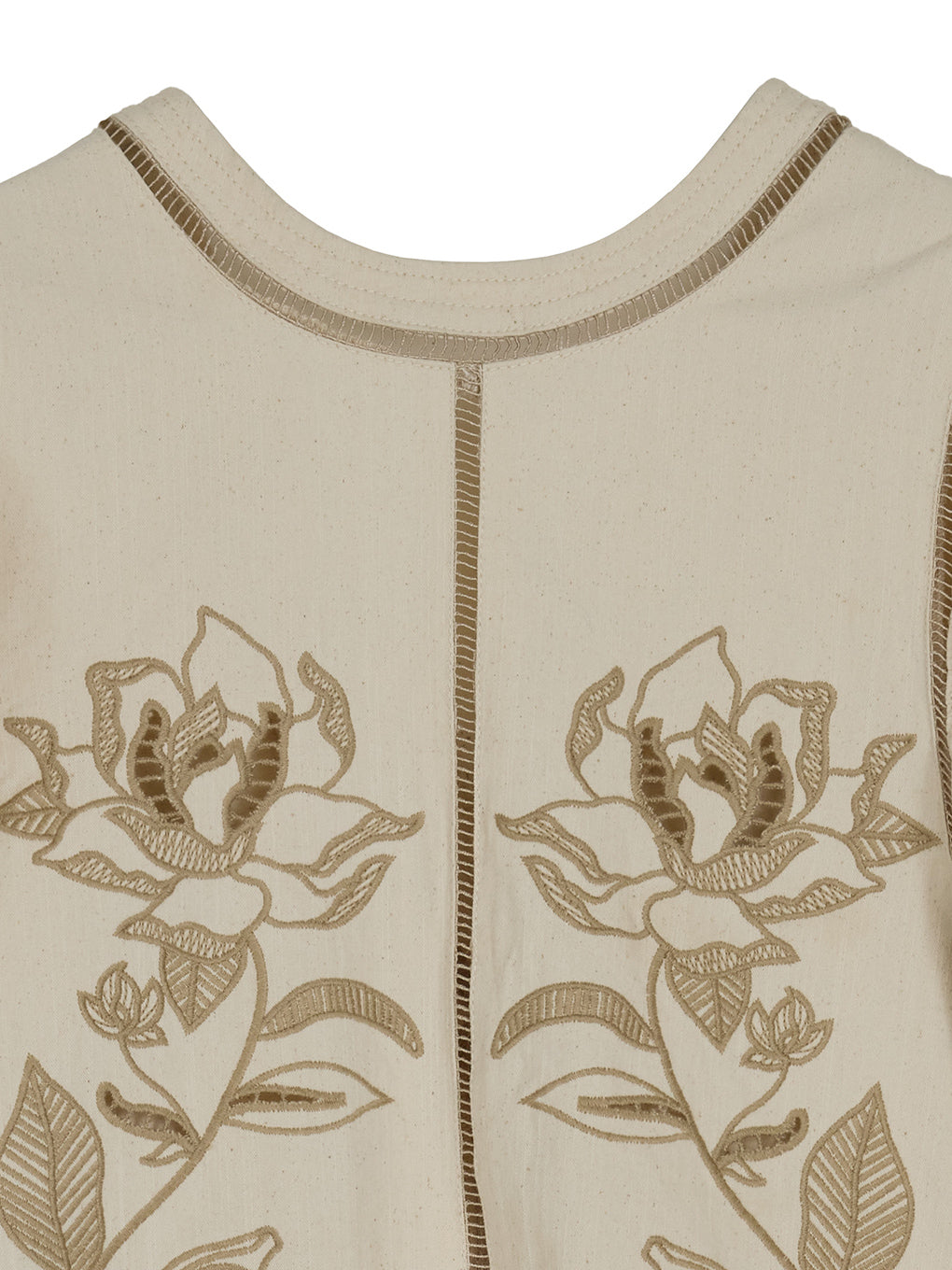 PUFF EMBROIDARY LACE BLOUSE