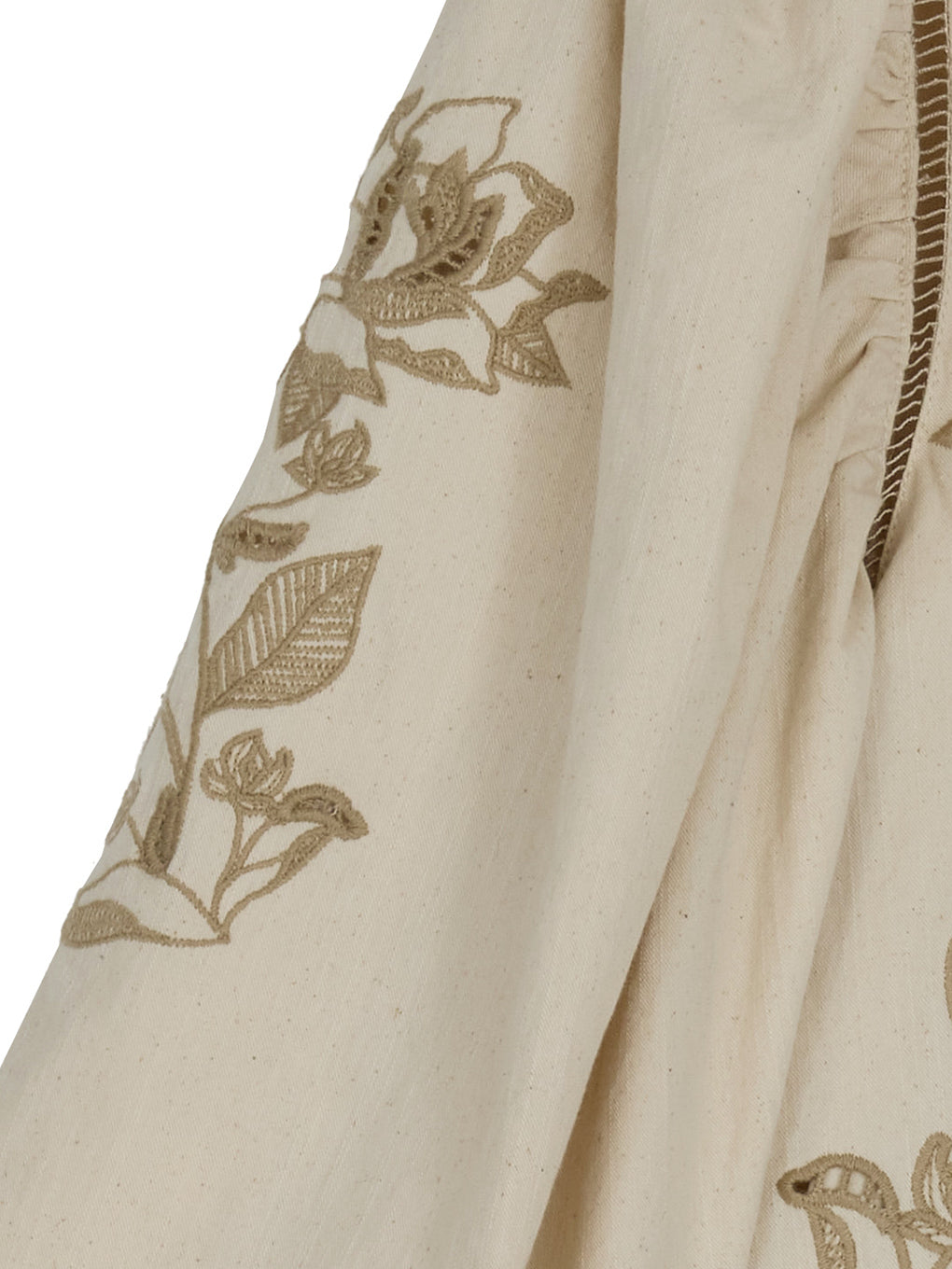PUFF EMBROIDARY LACE BLOUSE