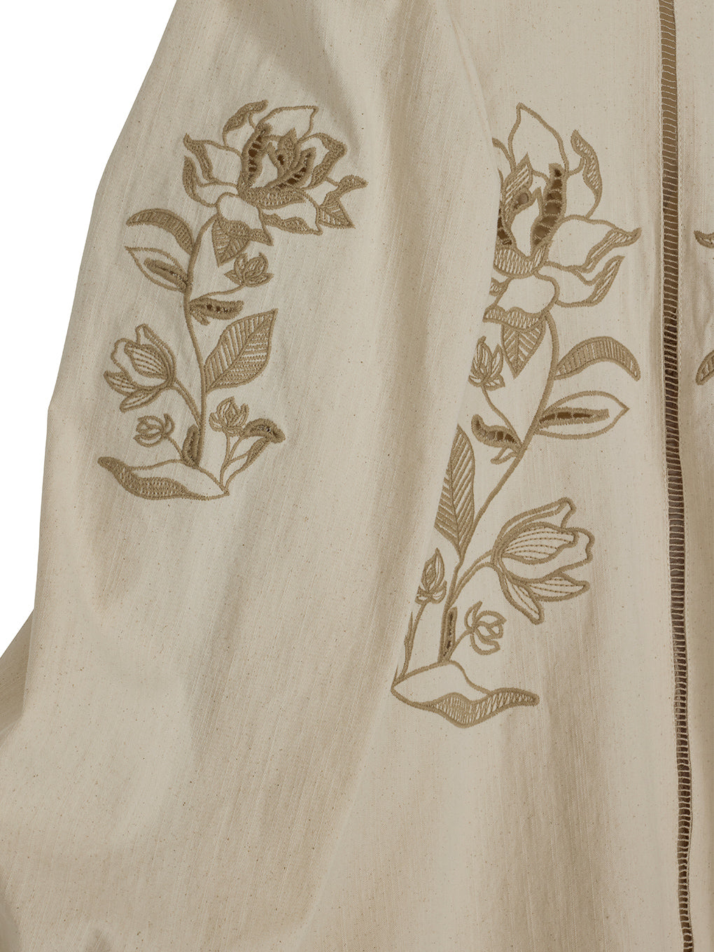 PUFF EMBROIDARY LACE BLOUSE