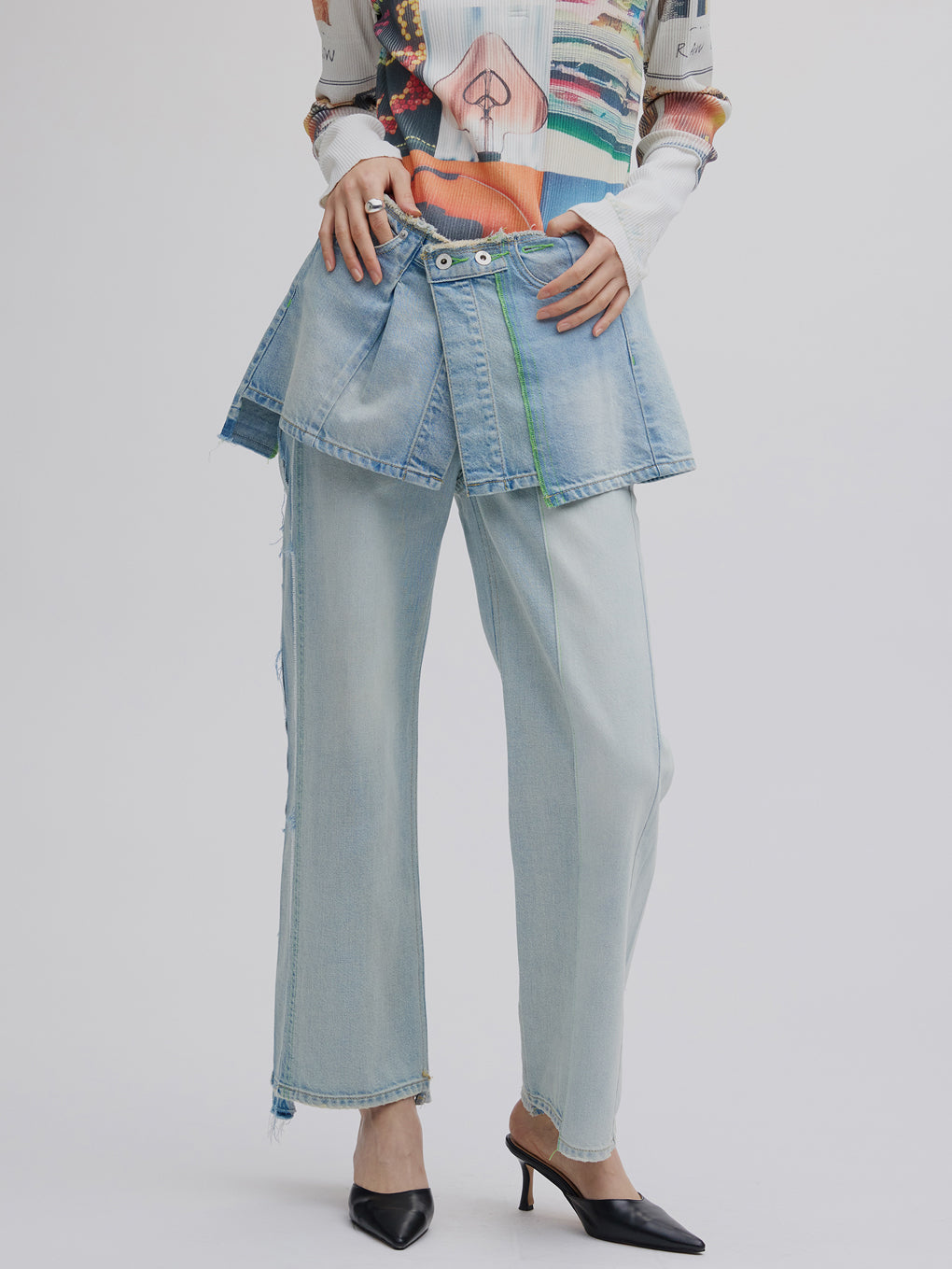 NEON STITCH REMAKE DENIM