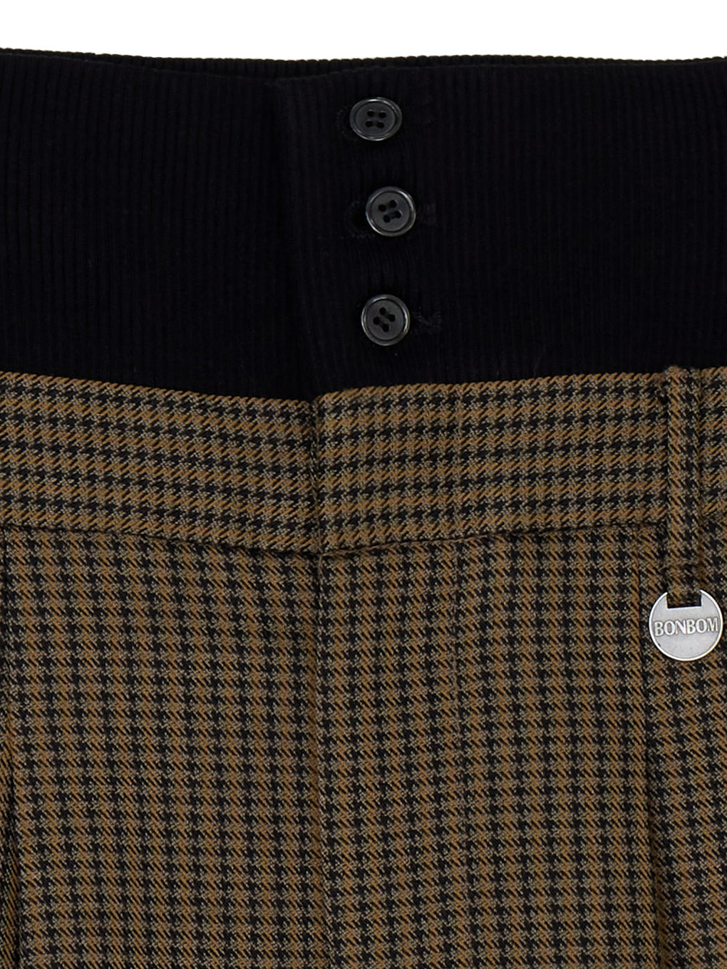 BONBOM×Ameri HOUNDSTOOTH STRAIGHT PANTS