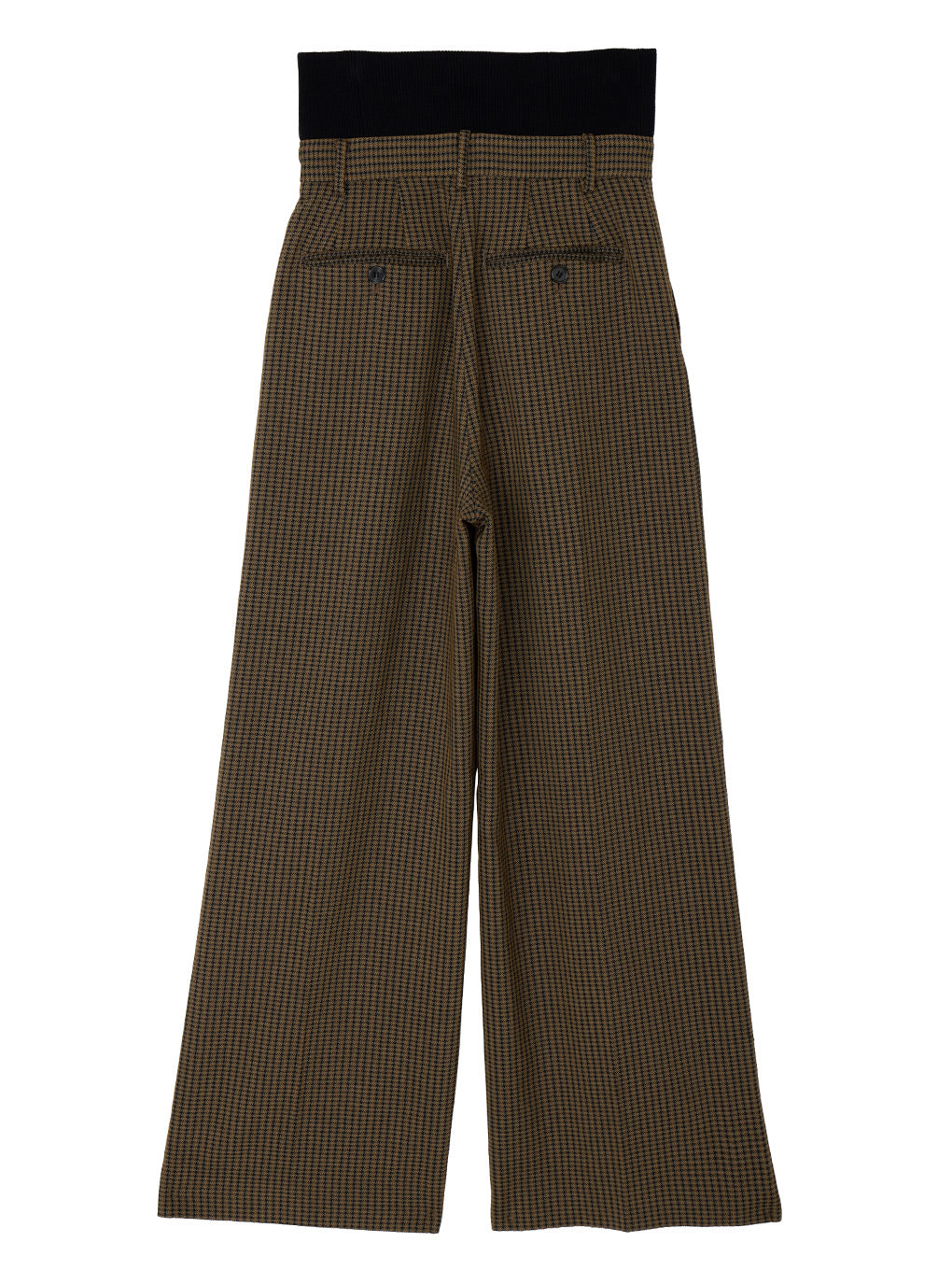 BONBOM×Ameri HOUNDSTOOTH STRAIGHT PANTS