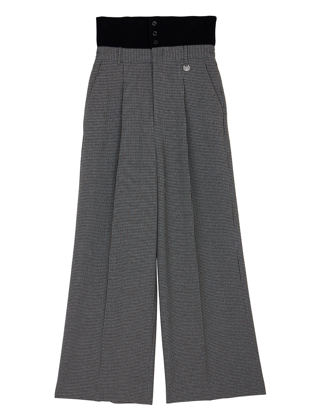 BONBOM×Ameri HOUNDSTOOTH STRAIGHT PANTS