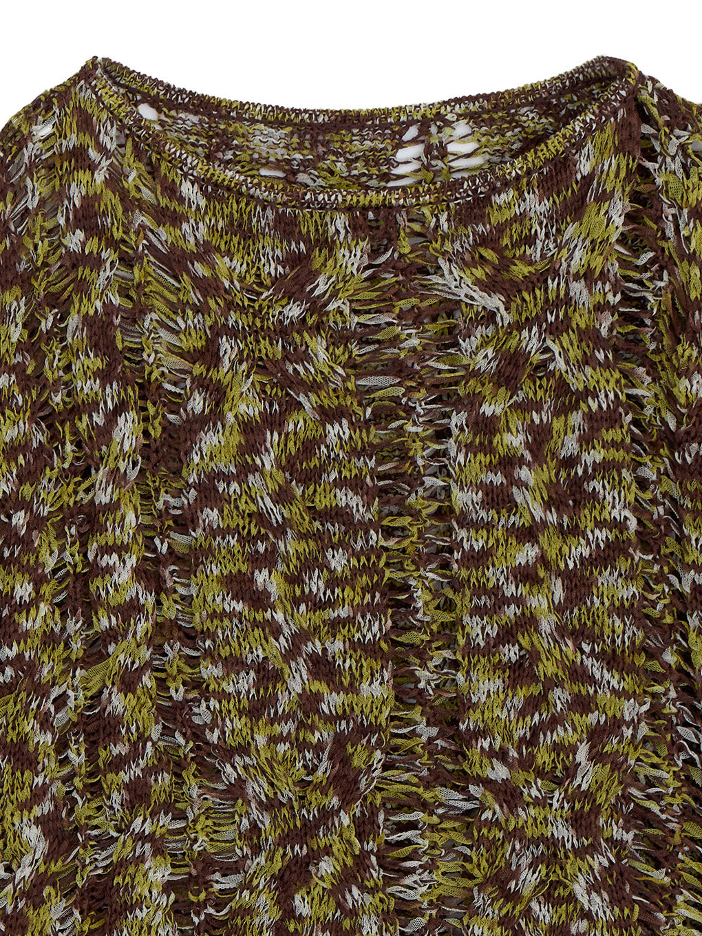 CABLE PATTERN DAMAGE LOOSE KNIT
