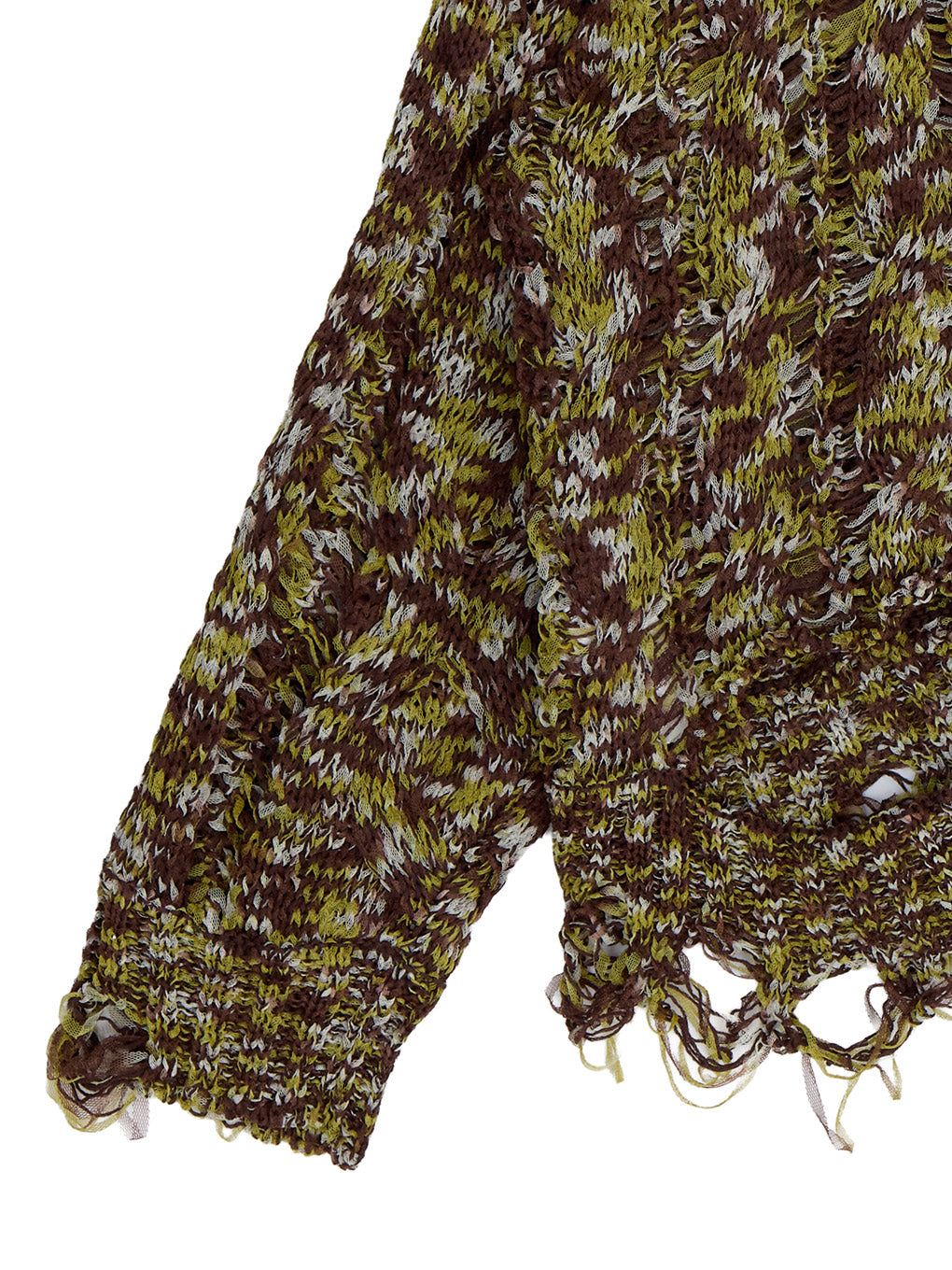 CABLE PATTERN DAMAGE LOOSE KNIT