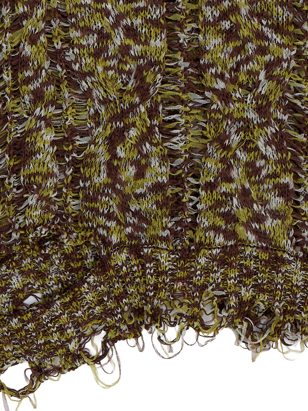 CABLE PATTERN DAMAGE LOOSE KNIT